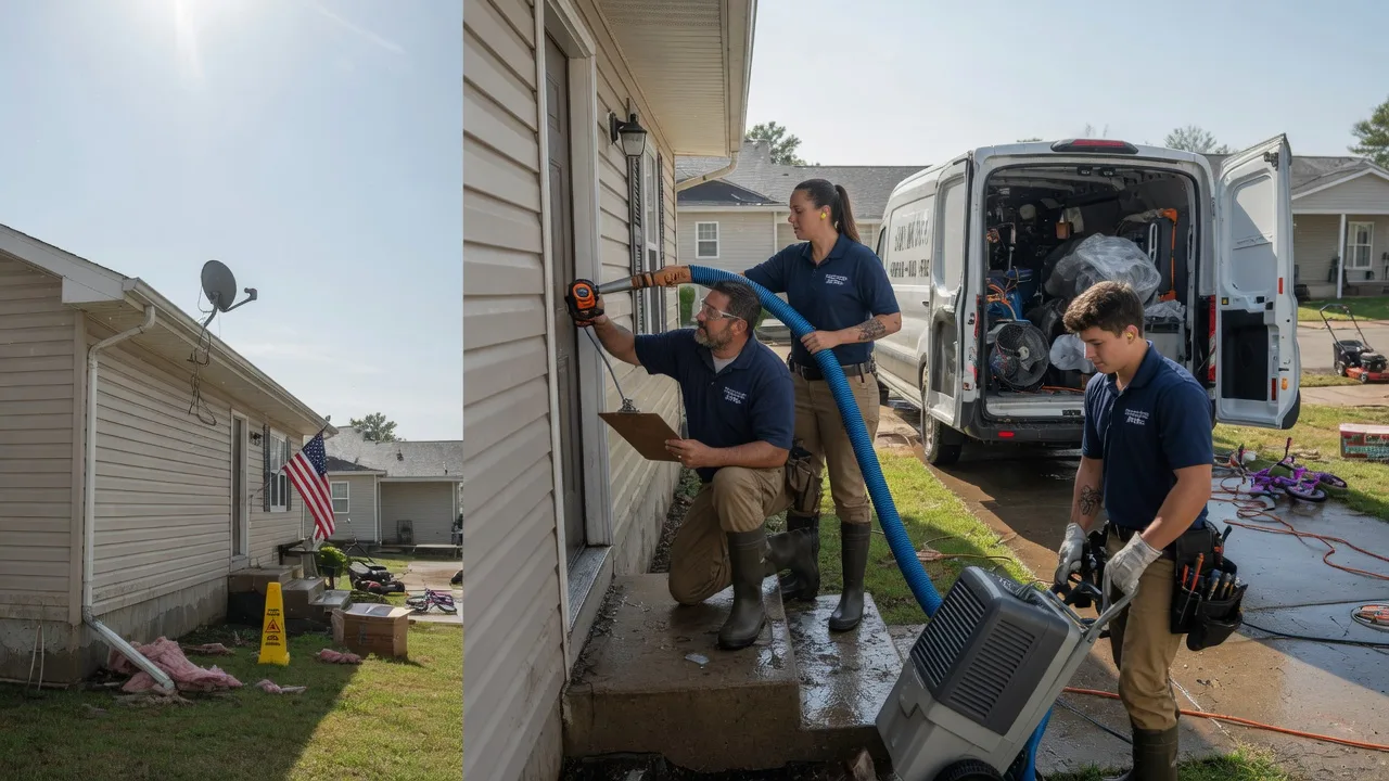 Ceiling Water Damage Restoration in Farmington, IL near me